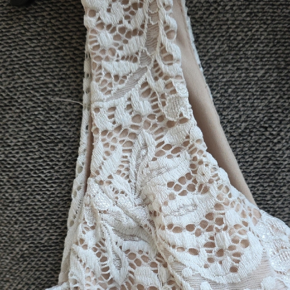 Windsor White Lace Mini Dress - Picture 5 of 5